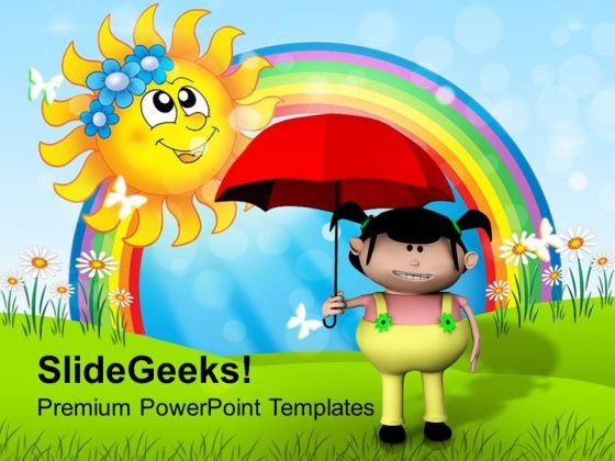 Enjoy Rainy Season PowerPoint Templates Ppt Backgrounds For Slides 0713