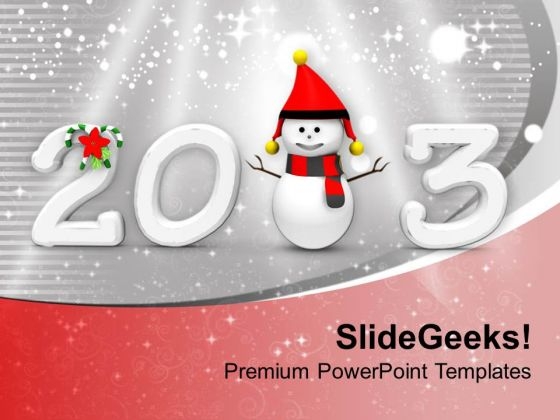 Enjoy Snow This New Year PowerPoint Templates Ppt Backgrounds For Slides 0513 Enjoy Snow This New Year PowerPoint Templates Ppt Backgrounds For Slides 0513