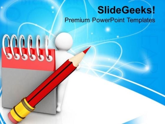 Enjoy Writing Skills For Progress PowerPoint Templates Ppt Backgrounds For Slides 0813 Enjoy Writing Skills For Progress PowerPoint Templates Ppt Backgrounds For Slides 0813
