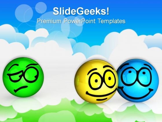 Envy Smile Face Shapes PowerPoint Templates And PowerPoint Themes 0812 Envy Smile Face Shapes PowerPoint Templates And PowerPoint Themes 0812