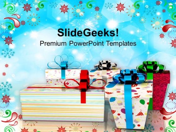 Exchange Gifts This Festive Season PowerPoint Templates Ppt Backgrounds For Slides 0513 Exchange Gifts This Festive Season PowerPoint Templates Ppt Backgrounds For Slides 0513