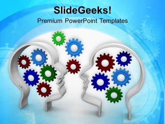Exchanging Ideas Are Good PowerPoint Templates Ppt Backgrounds For Slides 0713