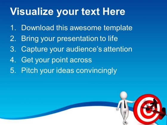 explaining_the_target_3d_image_powerpoint_templates_ppt_backgrounds_for_slides_0813_text