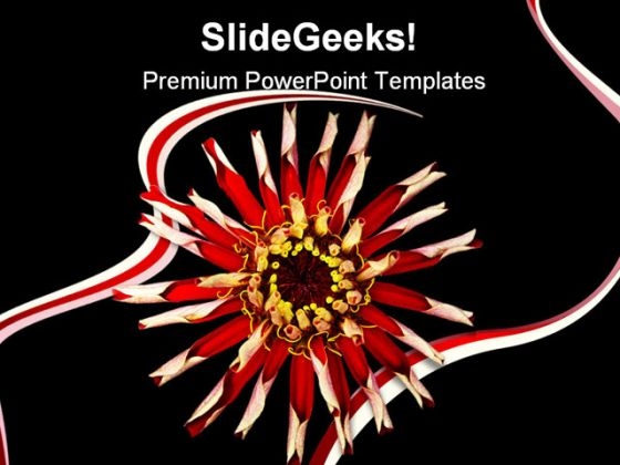 Fading Zinnia Elegans Nature PowerPoint Themes And PowerPoint Slides 0311 Fading Zinnia Elegans Nature PowerPoint Themes And PowerPoint Slides 0311