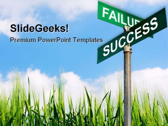 Failure And Success Business PowerPoint Themes And PowerPoint Slides 0811 Failure And Success Business PowerPoint Themes And PowerPoint Slides 0811