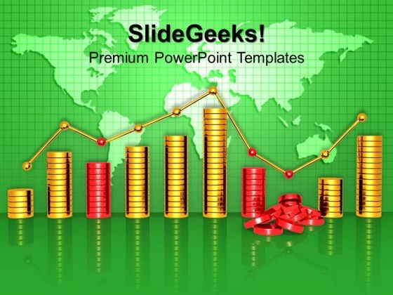 Failure Finance Graph Business PowerPoint Templates And PowerPoint Themes 0812