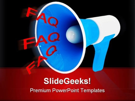 Faq Metaphor PowerPoint Themes And PowerPoint Slides 0411 Faq Metaphor PowerPoint Themes And PowerPoint Slides 0411