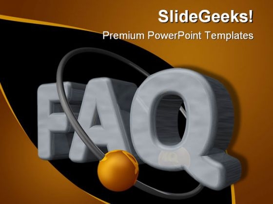 Faq Symbol PowerPoint Templates And PowerPoint Backgrounds 0511