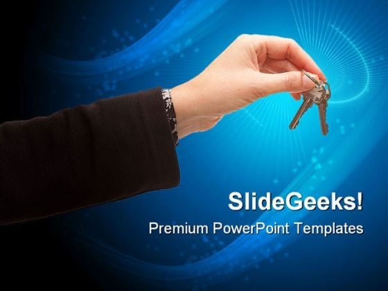 Female Holding Pair Of Key Security PowerPoint Themes And PowerPoint Slides 0311 Female Holding Pair Of Key Security PowerPoint Themes And PowerPoint Slides 0311