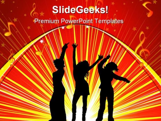 Females Dancing Music PowerPoint Themes And PowerPoint Slides 0311 Females Dancing Music PowerPoint Themes And PowerPoint Slides 0311
