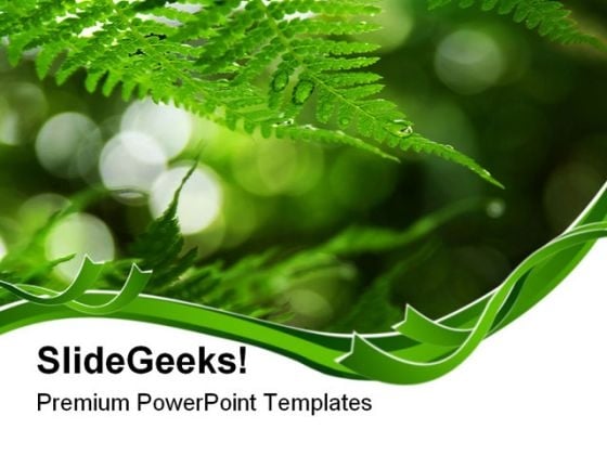 Fern Frond Frame Nature PowerPoint Themes And PowerPoint Slides 0511 Fern Frond Frame Nature PowerPoint Themes And PowerPoint Slides 0511
