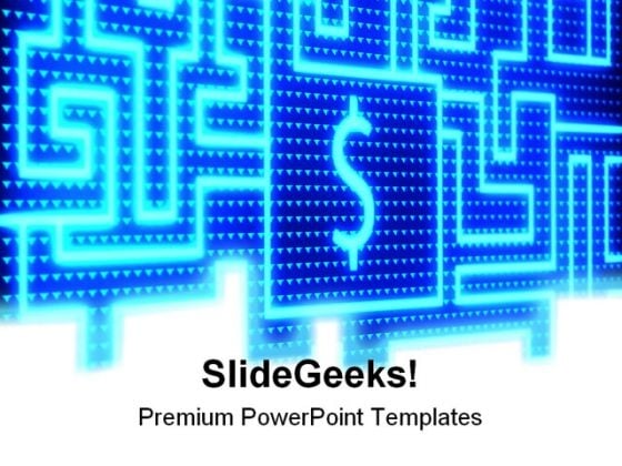 Finance Maze Business PowerPoint Backgrounds And Templates 1210 Finance Maze Business PowerPoint Backgrounds And Templates 1210