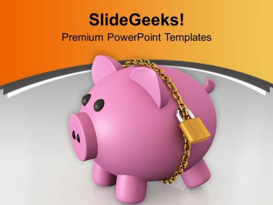 Financial Insurance Protected With Padlock PowerPoint Templates Ppt Backgrounds For Slides 0413 Financial Insurance Protected With Padlock PowerPoint Templates Ppt Backgrounds For Slides 0413