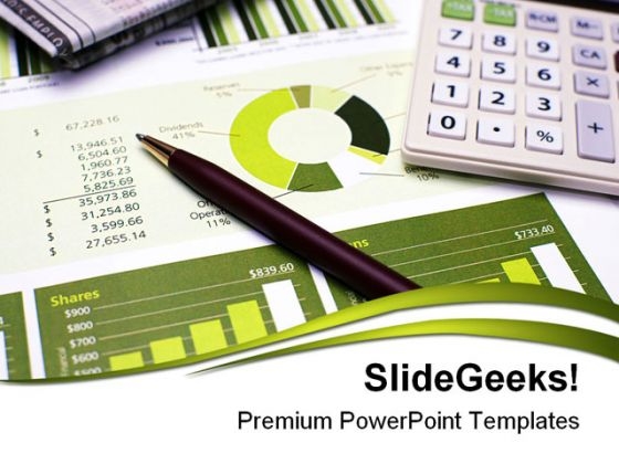 Financial Planning Money Business PowerPoint Template 1110 Financial Planning Money Business PowerPoint Template 1110