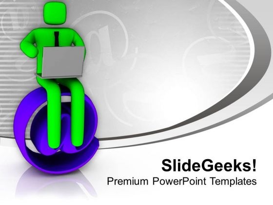 Find New Way Of Connectivity PowerPoint Templates Ppt Backgrounds For Slides 0613