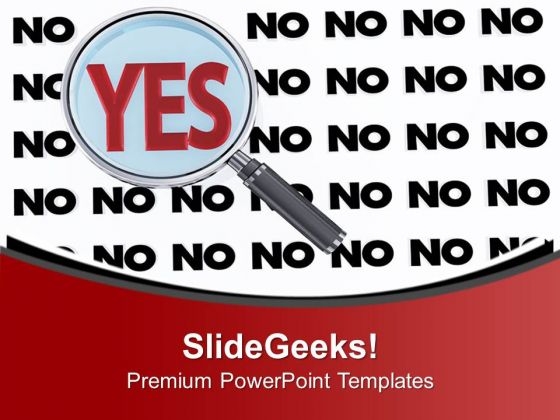 Find Out The Positive In Negative PowerPoint Templates Ppt Backgrounds For Slides 0513 Find Out The Positive In Negative PowerPoint Templates Ppt Backgrounds For Slides 0513
