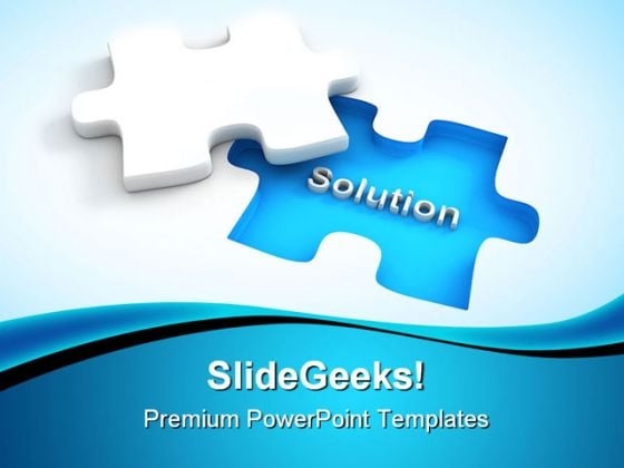 find solution puzzle business powerpoint themes and powerpoint