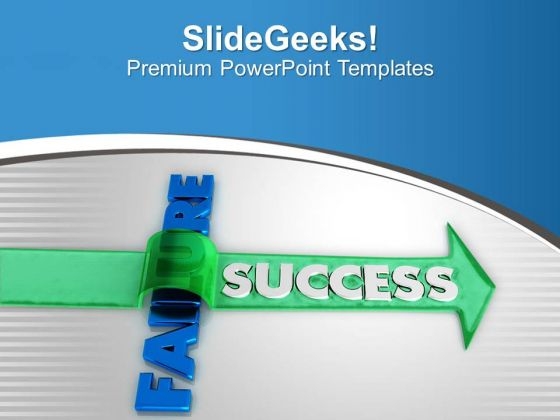Find Success By Jumping Over Failure PowerPoint Templates Ppt Backgrounds For Slides 0513 Find Success By Jumping Over Failure PowerPoint Templates Ppt Backgrounds For Slides 0513