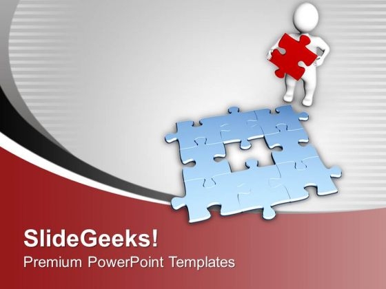 Find The Missing Solution PowerPoint Templates Ppt Backgrounds For Slides 0413 Find The Missing Solution PowerPoint Templates Ppt Backgrounds For Slides 0413
