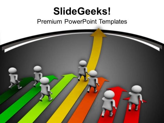 Find The Right Path For Achievement PowerPoint Templates Ppt Backgrounds For Slides 0613 Find The Right Path For Achievement PowerPoint Templates Ppt Backgrounds For Slides 0613