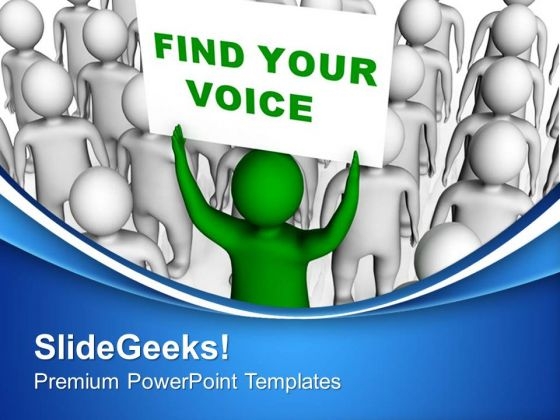 Find Your Voice Who Can Fight PowerPoint Templates Ppt Backgrounds For Slides 0613 Find Your Voice Who Can Fight PowerPoint Templates Ppt Backgrounds For Slides 0613