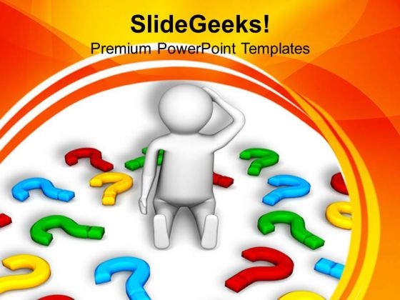 Finding All Answers Is Difficult PowerPoint Templates Ppt Backgrounds For Slides 0713 Finding All Answers Is Difficult PowerPoint Templates Ppt Backgrounds For Slides 0713