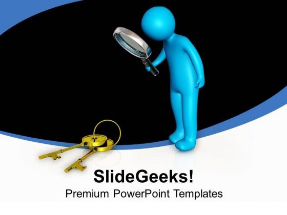 Finding Right Key Is Difficult PowerPoint Templates Ppt Backgrounds For Slides 0713 Finding Right Key Is Difficult PowerPoint Templates Ppt Backgrounds For Slides 0713