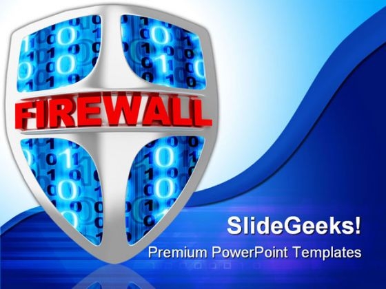 Fire Wall Technology PowerPoint Themes And PowerPoint Slides 0211 Fire Wall Technology PowerPoint Themes And PowerPoint Slides 0211