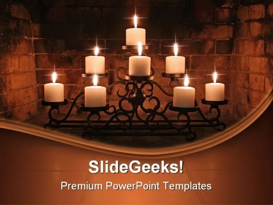 Fireplace Candles Beauty PowerPoint Templates And PowerPoint Backgrounds 0611 Fireplace Candles Beauty PowerPoint Templates And PowerPoint Backgrounds 0611