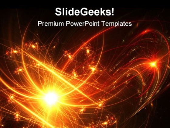 Fireworks Abstract Background PowerPoint Themes And PowerPoint Slides 0511