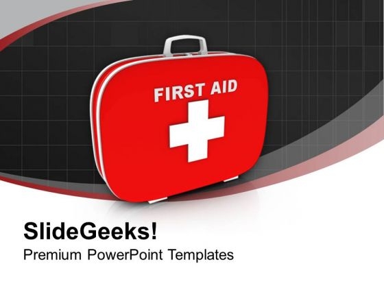 First Aid Kit Is Neccesary PowerPoint Templates Ppt Backgrounds For Slides 0613 First Aid Kit Is Neccesary PowerPoint Templates Ppt Backgrounds For Slides 0613