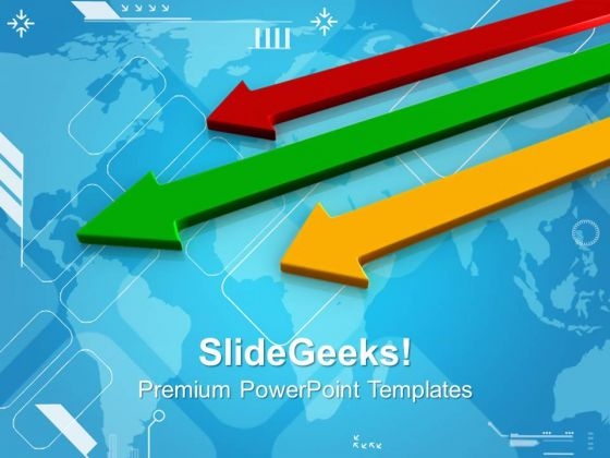 First Arrow Competition Rend PowerPoint Templates And PowerPoint Themes 1012 First Arrow Competition Rend PowerPoint Templates And PowerPoint Themes 1012