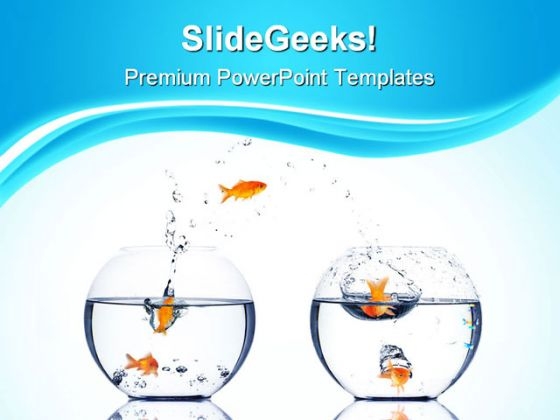 Fish Runs Away Animals PowerPoint Templates And PowerPoint Backgrounds 0711 Fish Runs Away Animals PowerPoint Templates And PowerPoint Backgrounds 0711