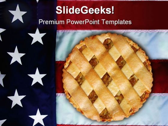 Flag Symbol PowerPoint Template 1110 Flag Symbol PowerPoint Template 1110