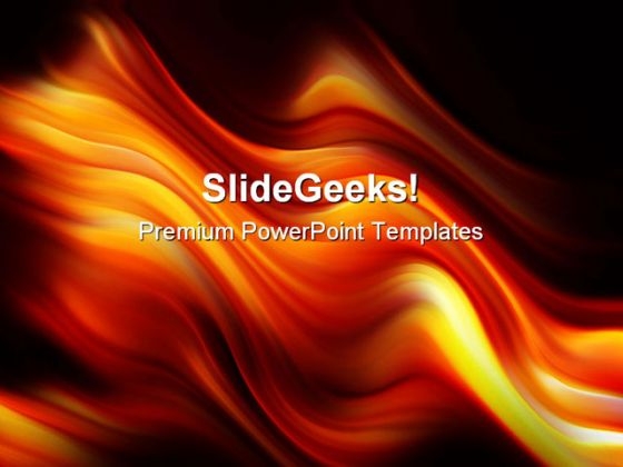 Flame Waves Abstract PowerPoint Templates And PowerPoint Backgrounds 0311 Flame Waves Abstract PowerPoint Templates And PowerPoint Backgrounds 0311