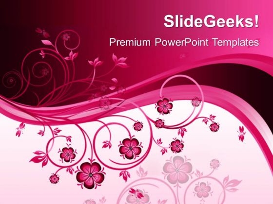 Floral Abstract Beauty PowerPoint Templates And PowerPoint Themes 0512 Floral Abstract Beauty PowerPoint Templates And PowerPoint Themes 0512