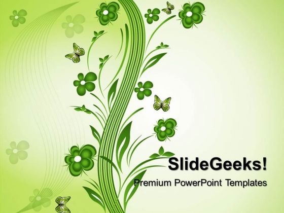 Floral Abstract PowerPoint Templates And PowerPoint Themes 0312 Floral Abstract PowerPoint Templates And PowerPoint Themes 0312