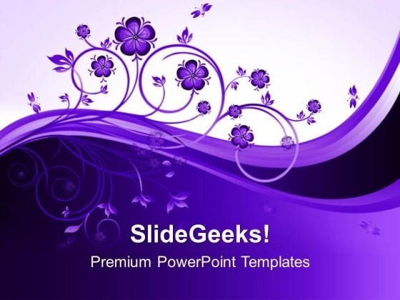 Floral Abstract PowerPoint Templates And PowerPoint Themes 0412 Floral Abstract PowerPoint Templates And PowerPoint Themes 0412