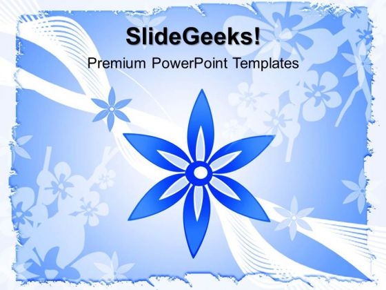 Floral Abstract PowerPoint Templates And PowerPoint Themes 0512