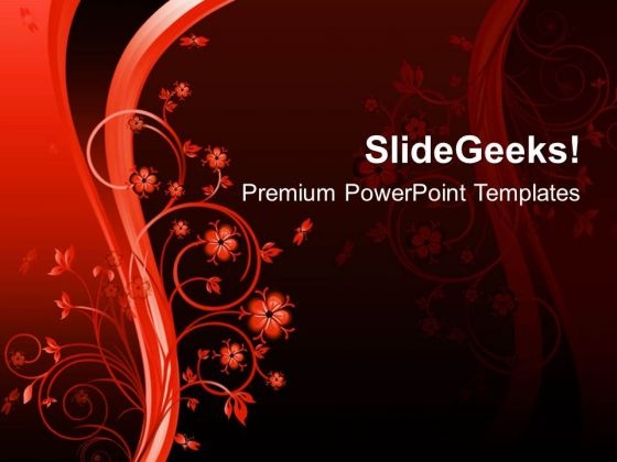 Floral Design PowerPoint Templates And PowerPoint Themes 0512 Floral Design PowerPoint Templates And PowerPoint Themes 0512