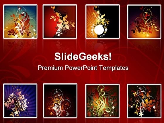 Floral Frame Design PowerPoint Themes And PowerPoint Slides 0411 Floral Frame Design PowerPoint Themes And PowerPoint Slides 0411