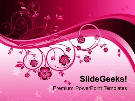 Floral Nature PowerPoint Templates And PowerPoint Themes 0412 Floral Nature PowerPoint Templates And PowerPoint Themes 0412