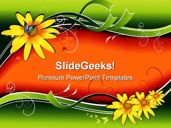 Flower Abstract Beauty PowerPoint Templates And PowerPoint Backgrounds 0511 Flower Abstract Beauty PowerPoint Templates And PowerPoint Backgrounds 0511