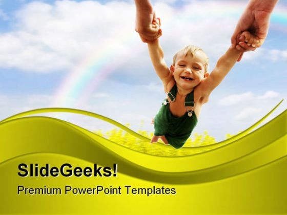 Flying Baby Nature PowerPoint Themes And PowerPoint Slides 0611 Flying Baby Nature PowerPoint Themes And PowerPoint Slides 0611