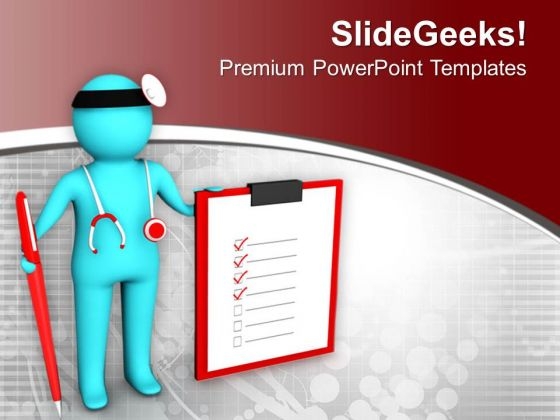 Folllow The Instructions Of Doctor PowerPoint Templates Ppt Backgrounds For Slides 0713 Folllow The Instructions Of Doctor PowerPoint Templates Ppt Backgrounds For Slides 0713