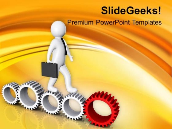 Follow The Growth Path PowerPoint Templates Ppt Backgrounds For Slides 0613 Follow The Growth Path PowerPoint Templates Ppt Backgrounds For Slides 0613