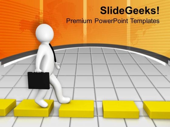 Follow The Right Path For Success PowerPoint Templates Ppt Backgrounds For Slides 0713 Follow The Right Path For Success PowerPoint Templates Ppt Backgrounds For Slides 0713