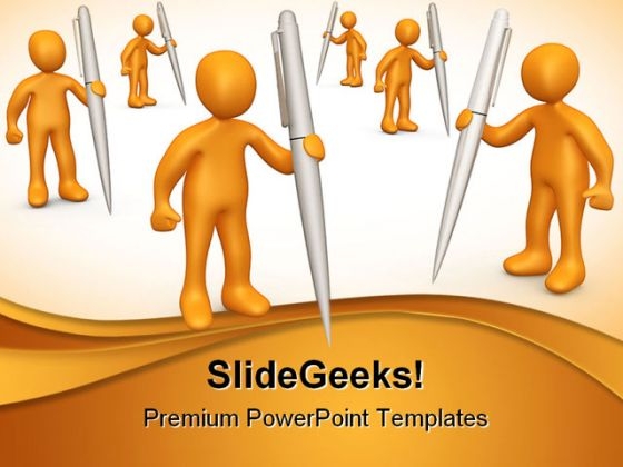 Forum People PowerPoint Template 0910 Forum People PowerPoint Template 0910