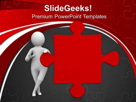 Found The Right Solution PowerPoint Templates Ppt Backgrounds For Slides 0713 Found The Right Solution PowerPoint Templates Ppt Backgrounds For Slides 0713