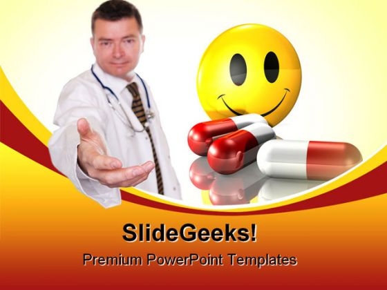 Friendly Doctor Medical PowerPoint Backgrounds And Templates 0111 Friendly Doctor Medical PowerPoint Backgrounds And Templates 0111